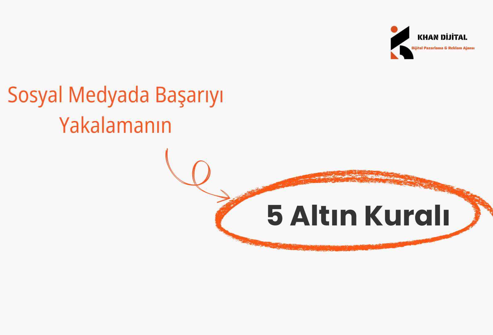 Sosyal Medyada Başarıyı Yakalamanın 5 Altın Kuralı